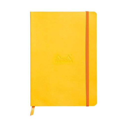 Rhodiarama Softcover Notebook A5 Lined Daffodil-Officecentre