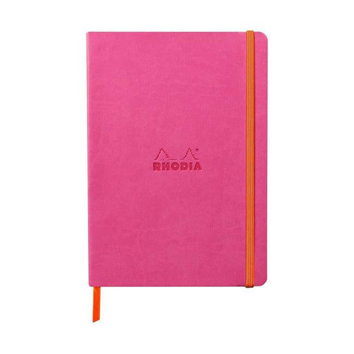 Rhodiarama Softcover Notebook A5 Lined Fuchsia-Officecentre
