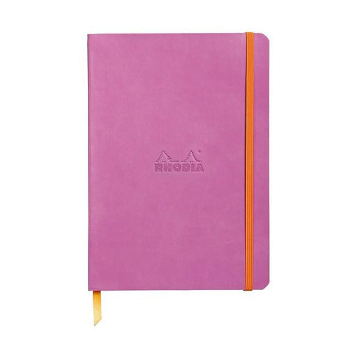 Rhodiarama Softcover Notebook A5 Lined Lilac-Officecentre