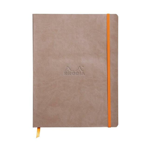 Rhodiarama Softcover Notebook B5 Dotted Taupe-Officecentre