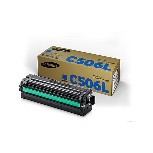 Samsung CLTC506L Cyan Toner - Folders