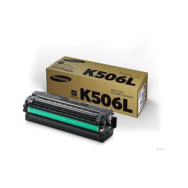 Samsung CLTK506L Black Toner - Folders