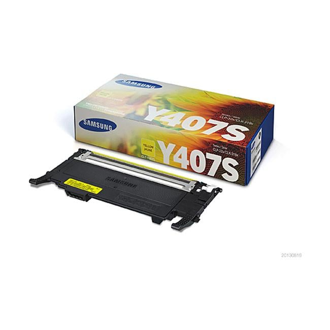 Samsung CLTY407S Yellow Toner - Folders