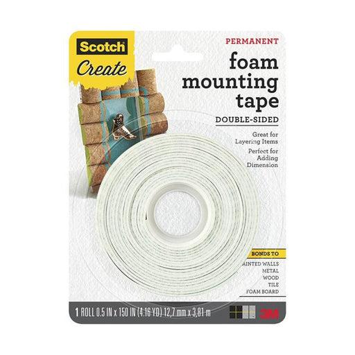 Scotch 4013-CFT Craft Mounting Tape 12.7mm x 3.81m-Officecentre