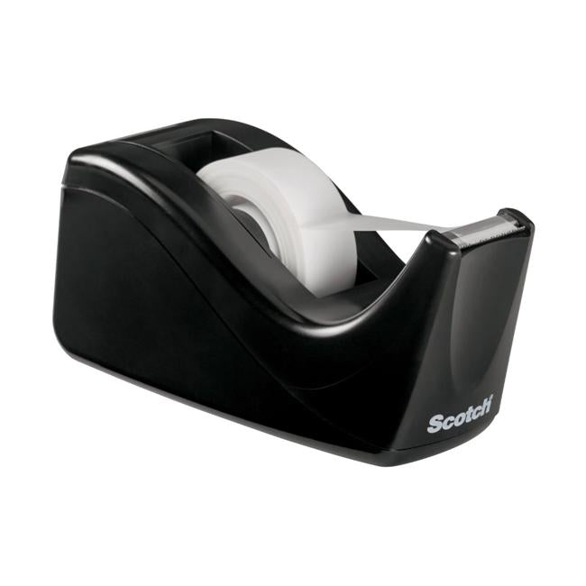 Scotch C60-BK Tape Dispenser Black-Officecentre