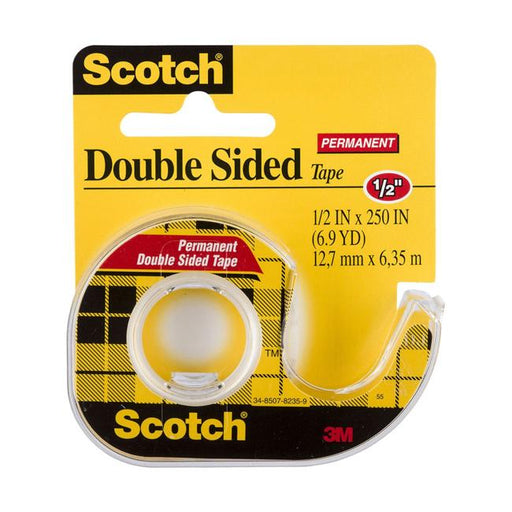Scotch Double Sided Tape Dispenser 136 12.7mm x 6.35m-Officecentre