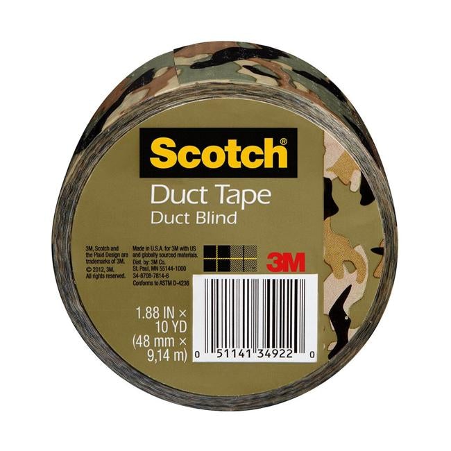 Scotch Duct Tape 910-CM0 48mm x 9.14m Camo-Officecentre
