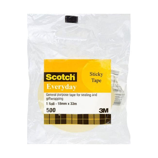 Scotch Everyday Tape 500 18mm x 33m-Officecentre