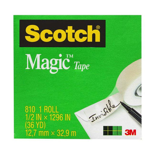 Scotch Magic Tape 810 12.7mmx33m-Officecentre