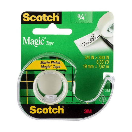 Scotch Magic Tape Dispenser 105 19mm x 7.62m-Officecentre