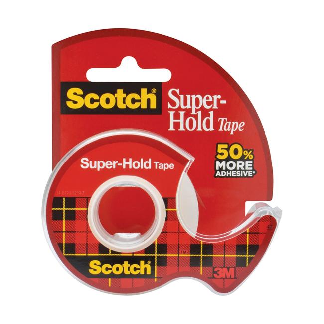 Scotch Super-Hold Tape 198 19mm x 16.5m Roll-Officecentre
