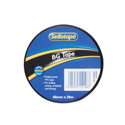 Sellotape 1410 BG Tape Black 48mmx30m-Officecentre