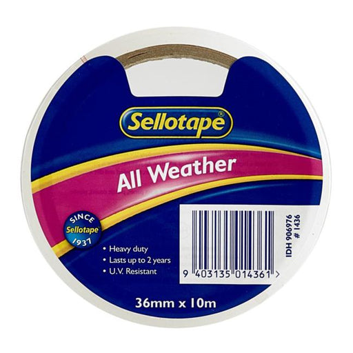 Sellotape 1436 All Weather Tape 36mmx10m-Officecentre