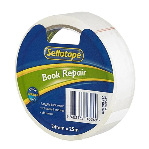 Sellotape 1450 Book Repair Tape 24mmx25m-Officecentre