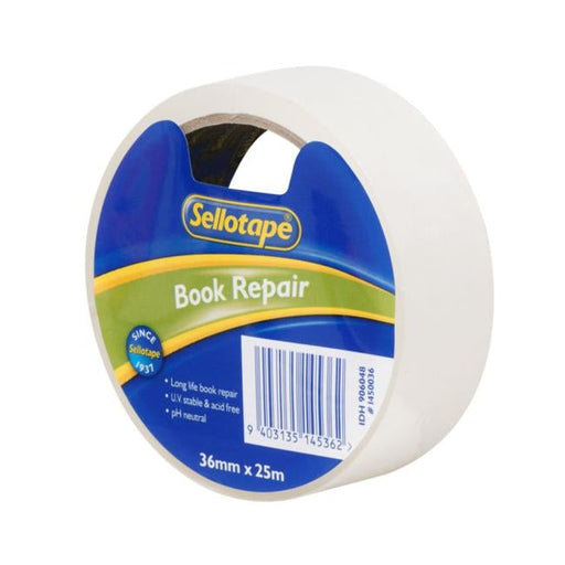 Sellotape 1450 Book Repair Tape 36mmx25m-Officecentre