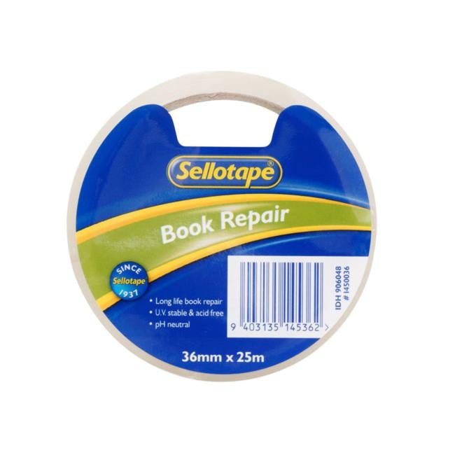 Sellotape 1450 Book Repair Tape 36mmx25m-Officecentre