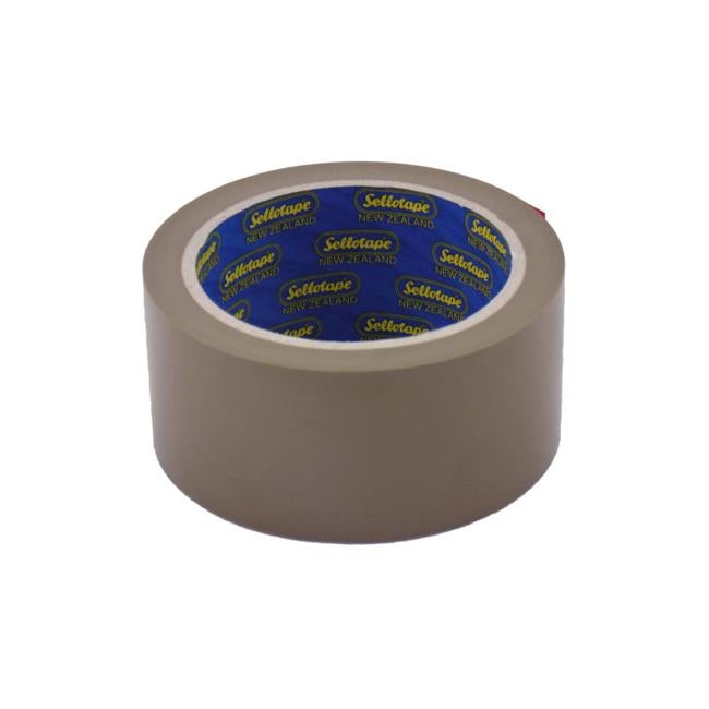 Sellotape 1552 PP Brown 48mmx55m-Officecentre