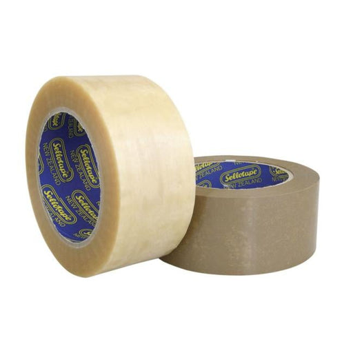 Sellotape 1553 Vinyl Brown 48mmx100m-Officecentre