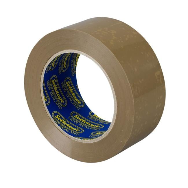 Sellotape 1553 Vinyl Brown 48mmx100m-Officecentre