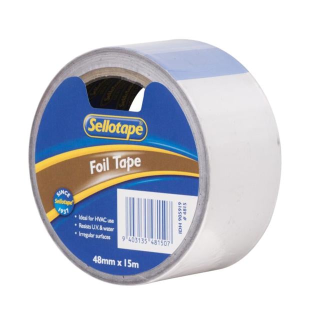 Sellotape 4815 Foil Tape 48mmx15m-Officecentre