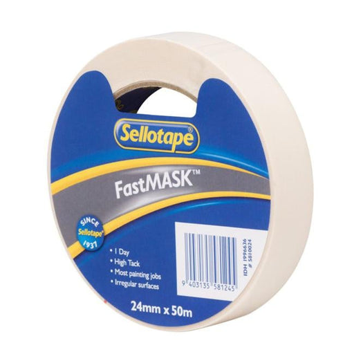 Sellotape 5810 Fastmask 24mmx50m-Officecentre
