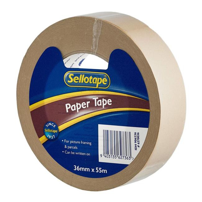 Sellotape 6270 Flatback Paper Tape 36mmx55m-Officecentre