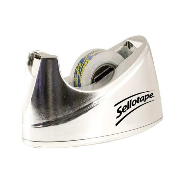 Sellotape Chrome Dispenser – Small-Officecentre