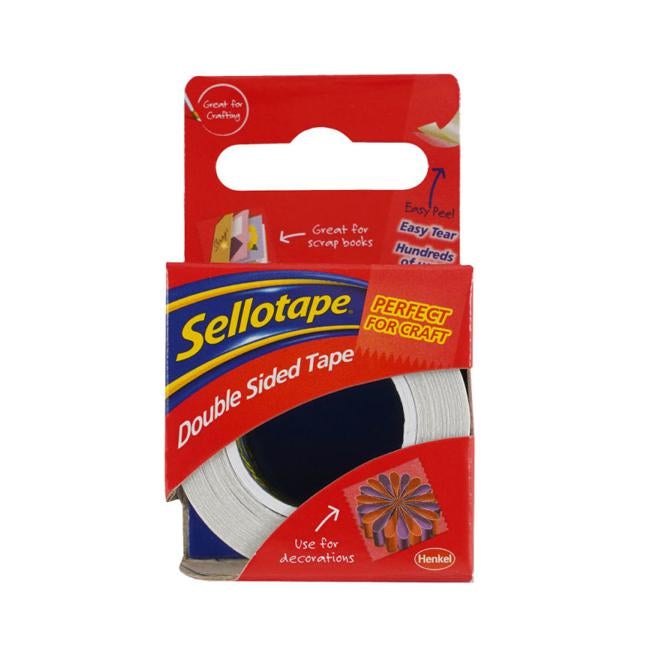 Sellotape 1205 Double Sided Tape 15mm x 33m