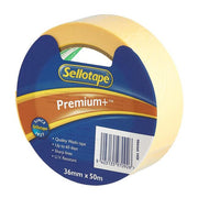 Sellotape Premium+ Washi Masking Tape 36mmx50m-Officecentre
