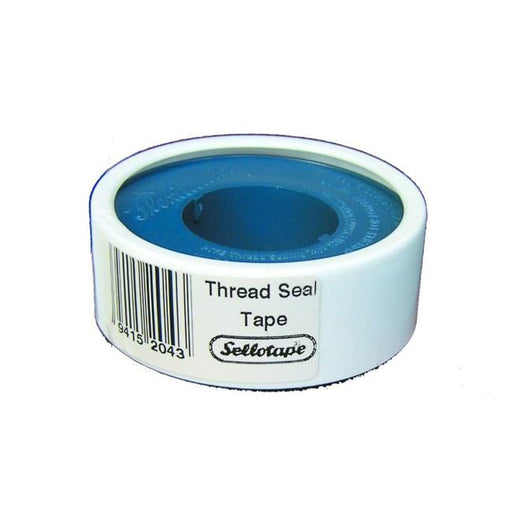 Sellotape PTFE12 Teflon Thread Seal 12mmx12m-Officecentre