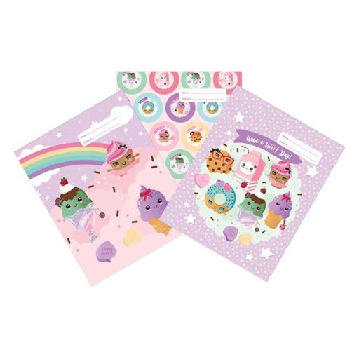 Spencil Everyday Is Sundae Book Cover 1b5  Pack 3 Assorted-Officecentre