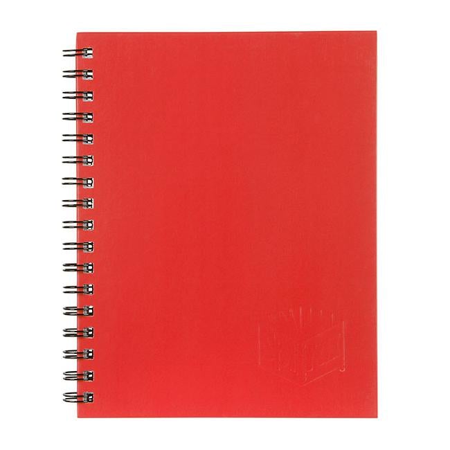 Spirax 511 hard cover book red s/o-Officecentre