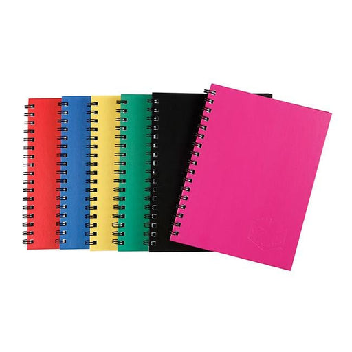 Spirax 512 hard cover book a4 200 page assorted-Officecentre