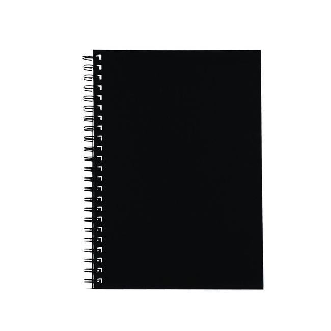 Spirax 512 hard cover book a4 200 page black-Officecentre