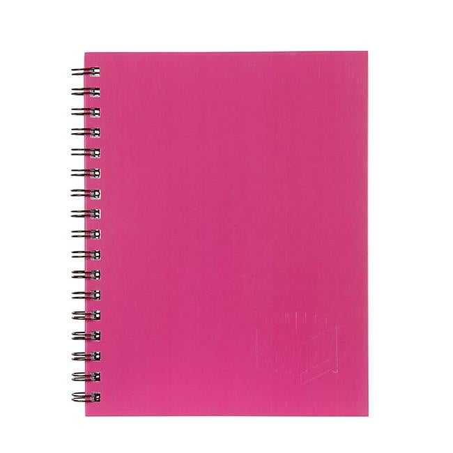 Spirax 512 hard cover book a4 200 page pink-Officecentre