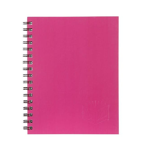 Spirax 512 hard cover book a4 200 page pink-Officecentre