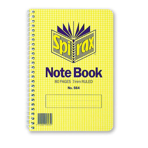 Spirax 564 notebook side opening 167x114mm 80 page-Officecentre