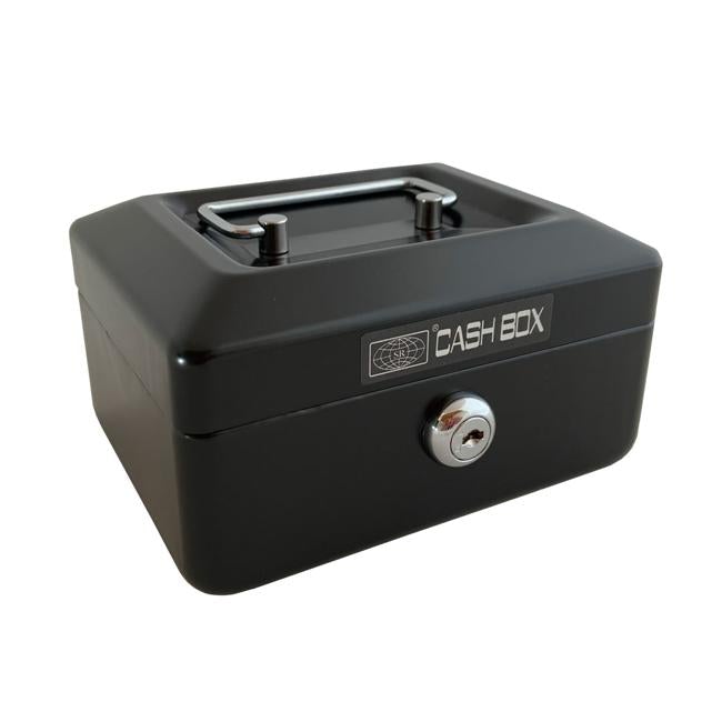 SR Cash Box 6 inch Black-Officecentre