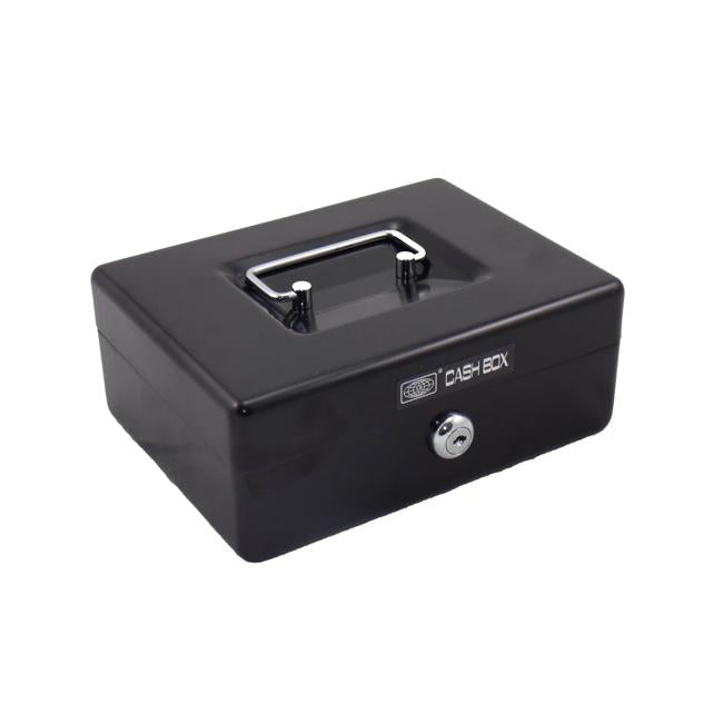 SR Cash Box 8 inch Black-Officecentre
