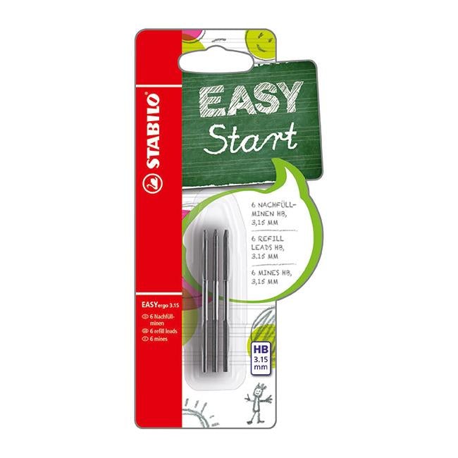 Stabilo easy start hb leads cd6-Officecentre