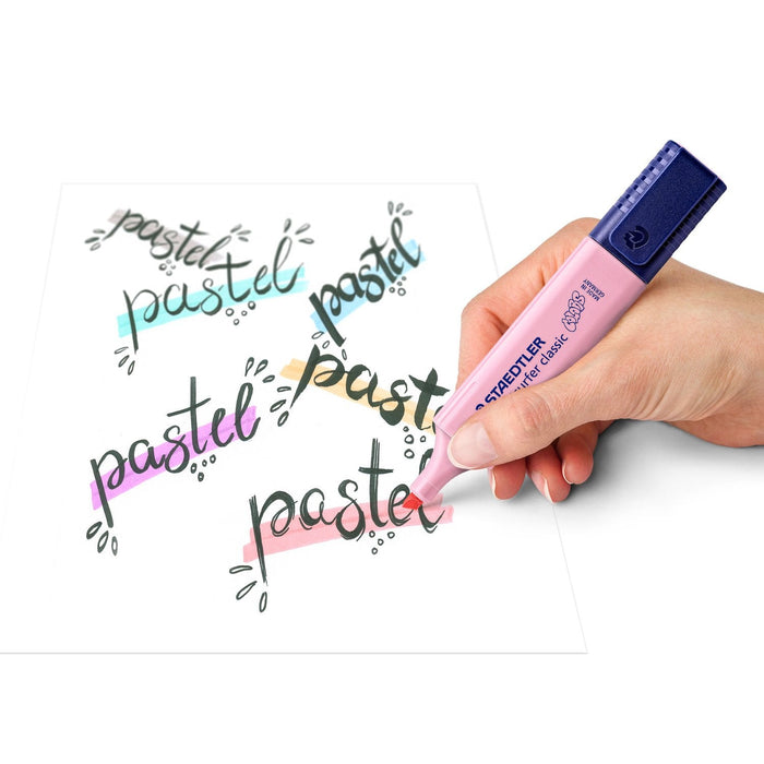 Staedtler Textsurfer Pastel Highlighter 4 Pack-Officecentre