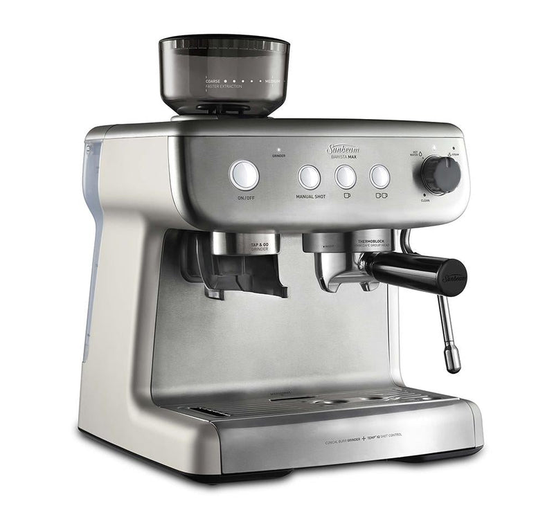 Sunbeam Barista Max Espresso Machine Silver EM5300-Officecentre