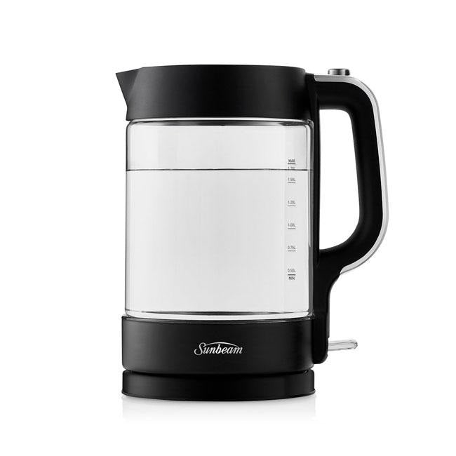 Sunbeam Black Classics Glass Kettle KE6450K-Officecentre