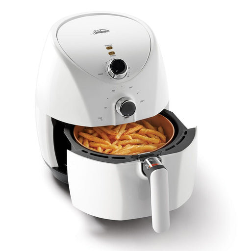 Sunbeam Copper Infused DuraCeramic™ Air Fryer White AFP4000WH-Officecentre