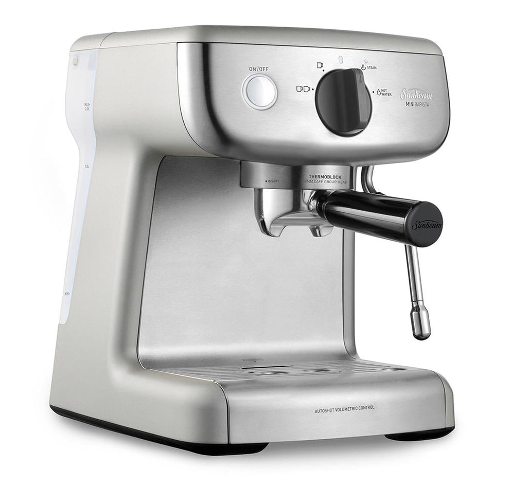 Sunbeam Mini Barista Espresso Machine Black EM4300K... — Officecentre