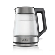 Sunbeam Morning Frost Glass Kettle KE6200-Officecentre