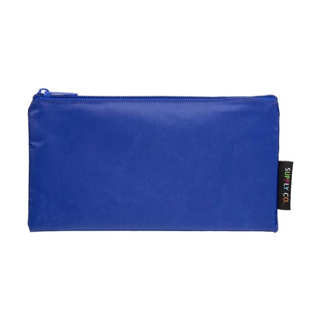 Supply Co Pencil Case Flat Blue 21x11cm-Officecentre