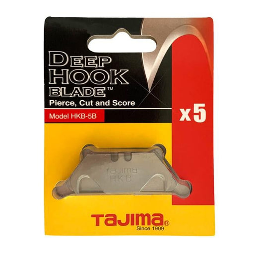 Tajima Deep Hook Utility Blades HKB-5B Pkt/5-Officecentre