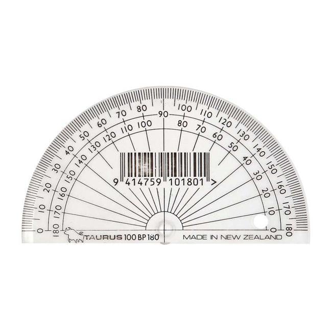 Taurus Protractor 10cm 180-Officecentre