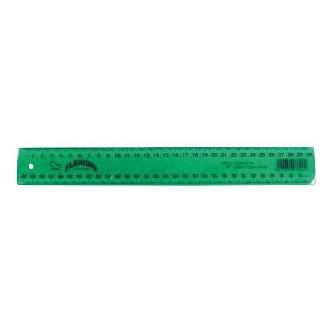 Taurus Ruler Flexion 300mm Green***-Officecentre